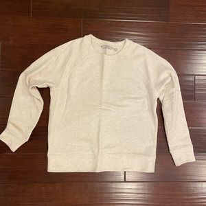 Athleta oatmeal colored sweatshirt